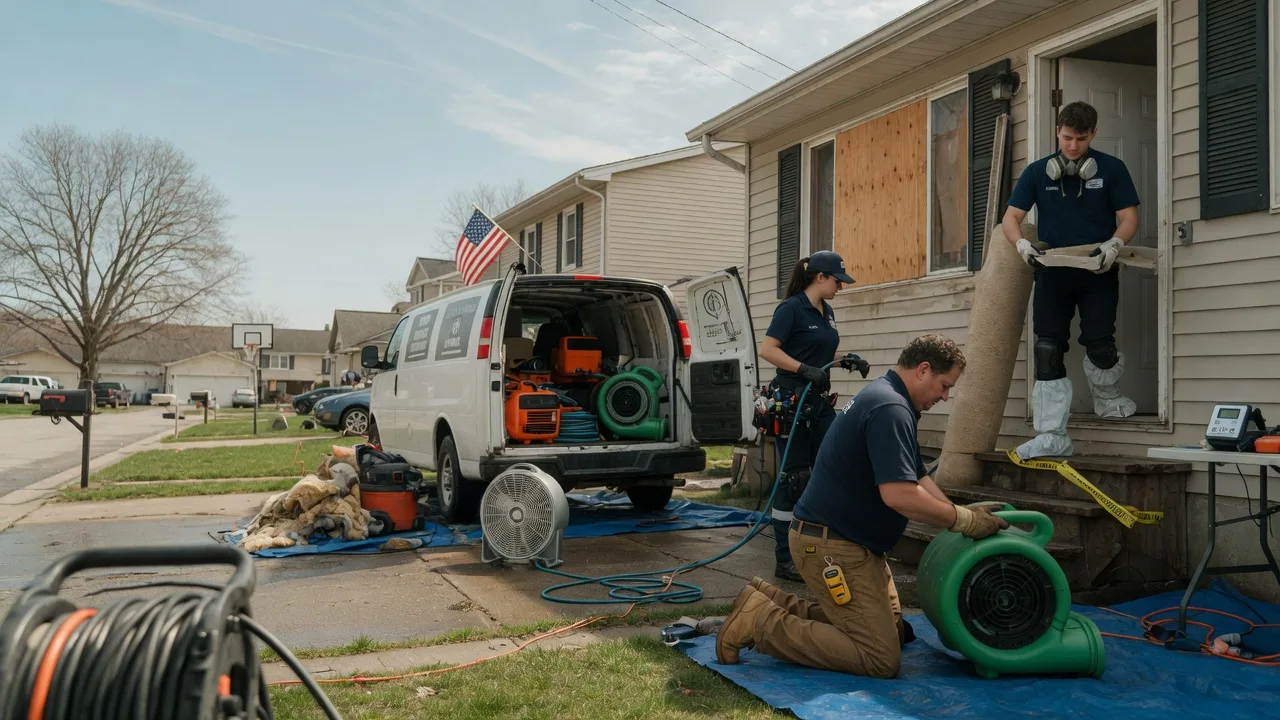 Water Damage Restoration in Morganville, KS near me